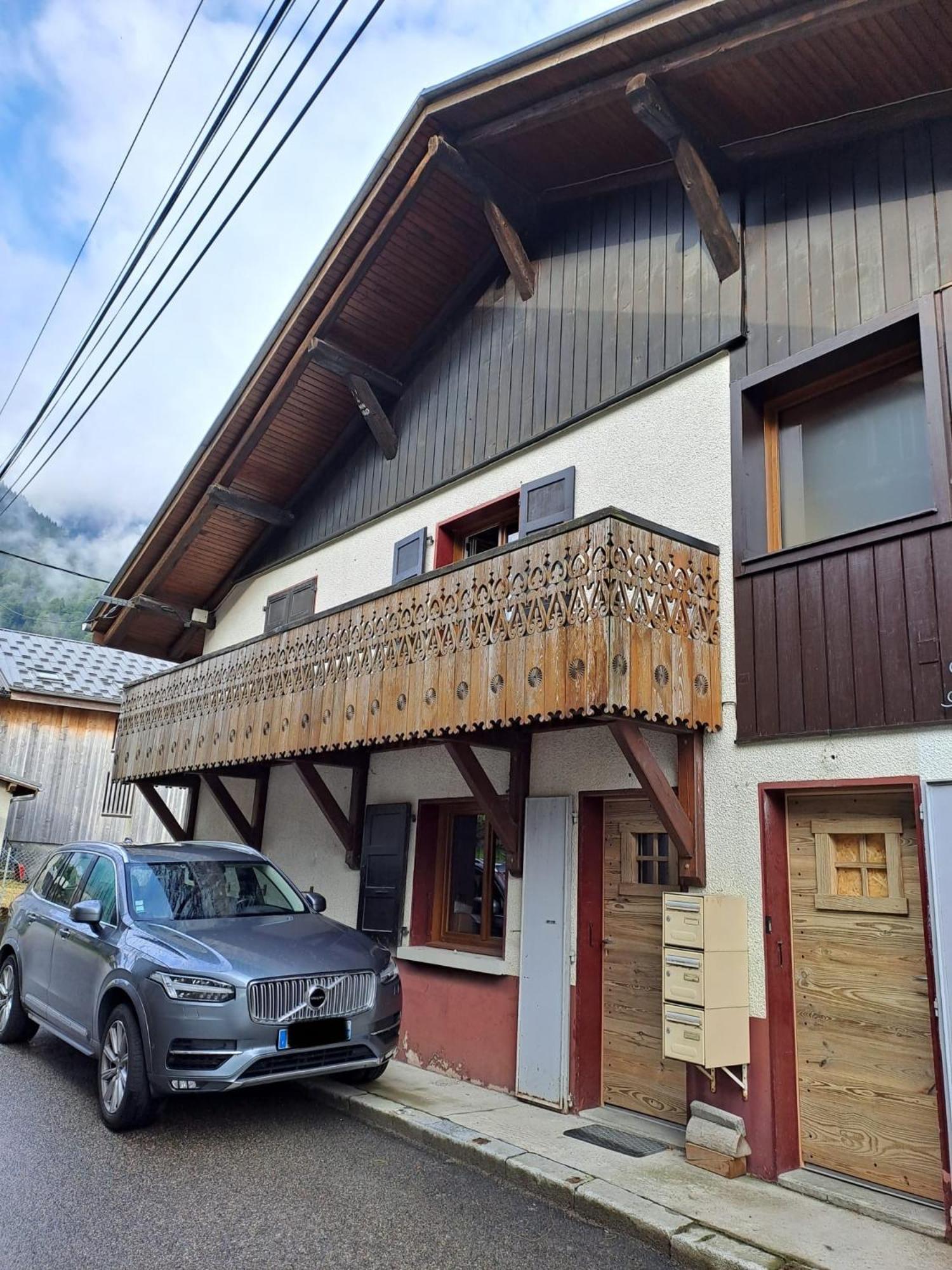Appartement Le Clos Fleuri 1 Sixt-Fer-a-Cheval Exterior photo